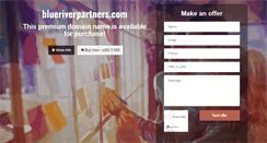 Desktop Screenshot of blueriverpartners.com